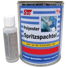 1,5 kg STC Spritzspachtel grau
