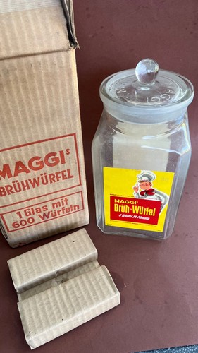Altes brühwürfel glas - altes,