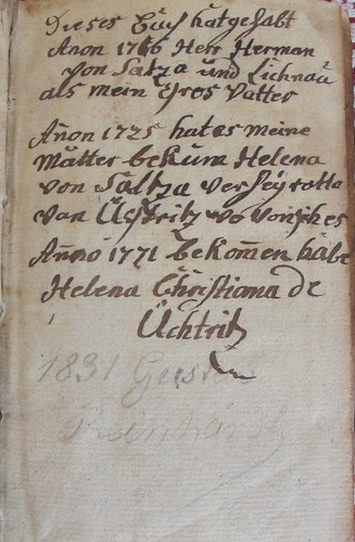 Gebetbuch 1720 arnd - ,