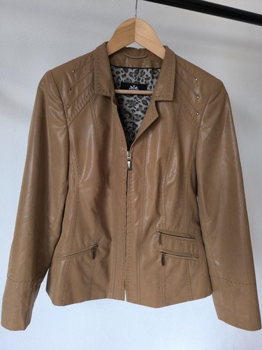 Walbusch lederoptikjacke - 🤎,