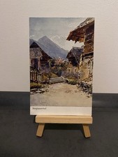 Vintage Postkarte Bergbauernhof, Kunst, Architektur, Österreich