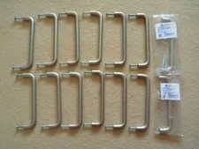 Möbelgriffe 128mm vernickelt matt