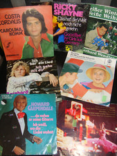 7 sehr alte Singles, 1960/70-er Jahre deutsche Musik