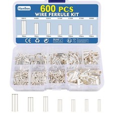 600 Stück Aderendhülsen