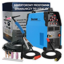 Sherman 201 AC/DC 200amp Schweißgerät WIG Aluminium MMA E-Hand AC DC