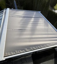 gebrauchte Aussenmarkise auf