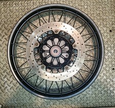 Felgen Felgensatz schwarz Pulverbeschichtet BMW R 1150 GS R 21 mit Bremsscheiben