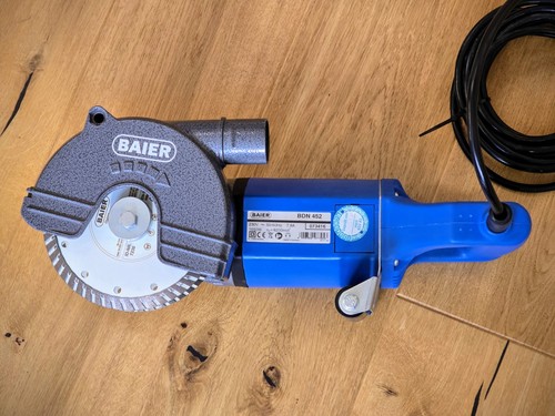 Baier mauernutfräse bdn 452 - baier,
