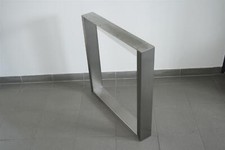 Design Tischgestell Edelstahl