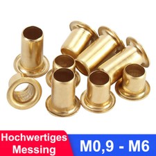 Messing Hohlnieten Rohrnieten