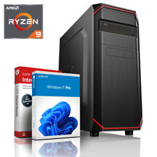 Windows 11 Gaming PC AMD Ryzen 9 16 Threads 4.9GHz 32GB DDR5 1TB SSD RX680M 8GB