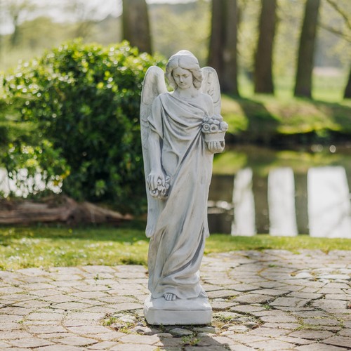 Engel grabdeko statue - engel,