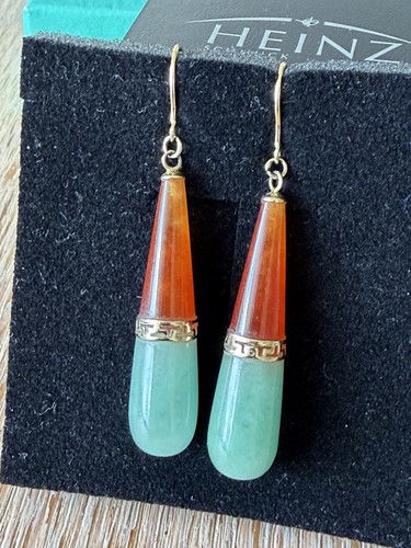 Wunderschöne jade ohrhänger - wunderschöne,