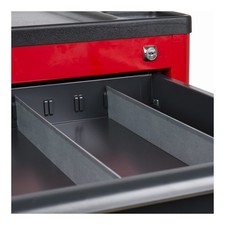 STIER Fachtrenner für STIER Werkstattwagen 40 x 5 cm Blech Zubehör rutschfest