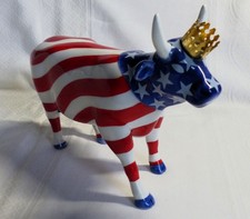 Cow Parade - American Royal #9189, Kansas City, Keramikfigur, 2001