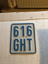 Altes Mofa Moped Nummernschild Kennzeichen von 2006