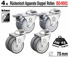 Rückenloch Doppelrollen