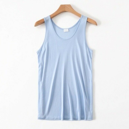 Herren gestrickt seide tanktop - gestrickt,