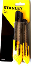 Stanley Cuttermesser Set aus Kunststoff mit Abbrechklingen 9/18 mm Ersatzteil