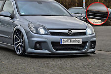 Spoilerschwert Frontspoiler ABS Opel Astra H OPC-Line 2 ABE schwarz glänzend