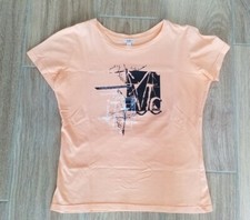 Orginal Versace -T- Shirt - Gr. M -Orange - mit Etikett - mit kleinem Mangel