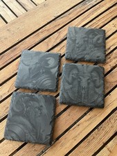 Untersetzer aus Schiefer mit