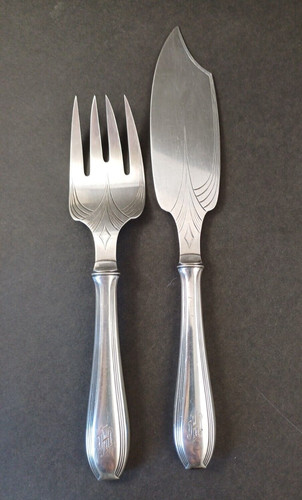 Wmf jugendstil fischvorleger - wmf,