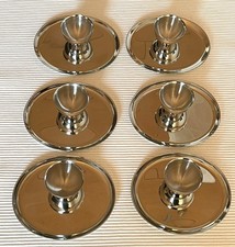 6er Set WMF Eierbecher Cromargan 18/10