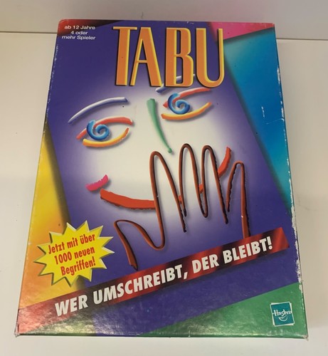 Tabu gesellschaftsspiel hasbro - tabu,