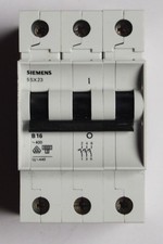 2x Siemens 5SX23 Leitungsschutzschalter 16A .