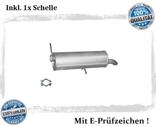 Endschalldämpfer für peugeot - endschalldämpfer,