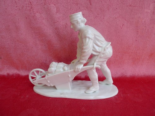 Schöne alte porzellanfigur - porzellanfigur,