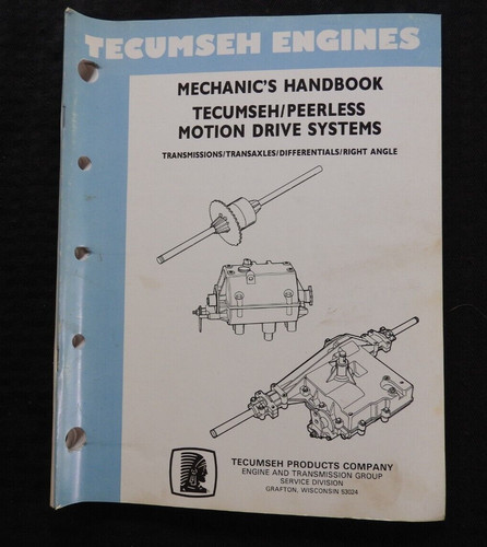 Tecumseh mechanik handbook - tecumseh,