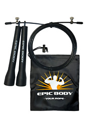 Profi Springseil | Fitness | Hüpfseil | Seilspringen | Skipping Rope | Tasche