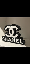 Chanel style logo lightbox - chanel,