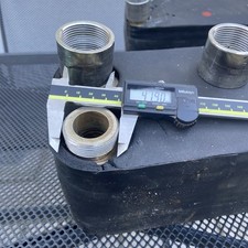 Plattenwärmetauscher aus Edelstahl ,Anschluss 1,5 Zoll Heizung