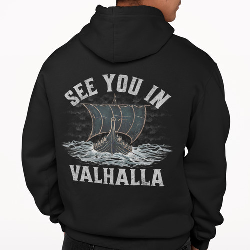 See you valhalla hoodie - in,
