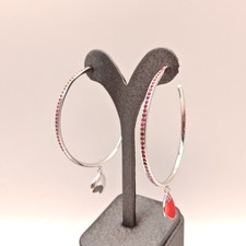 Swarovski ohrring creolen - ⭐,