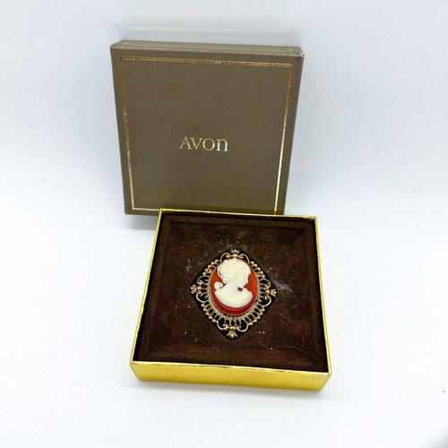 Avon kamee brosche - brosche, cameo