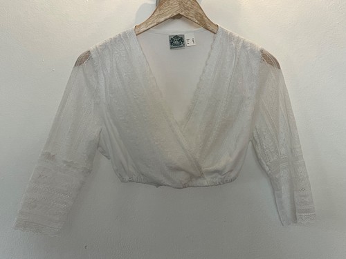 Dirndlbluse stretch spitze - dirndlbluse, stretch-spitze