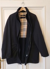 Schwarze Burberry Jacke Mit