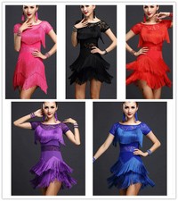 Latein Salsa Tanzkleid Cha Cha