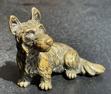 Scottish Terrier Bronze Hund