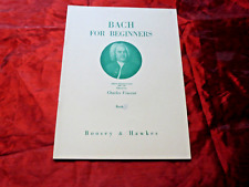 BACH FOR BEGINNERS  book 2 Noten für Klavier Edited by Charles Vincent
