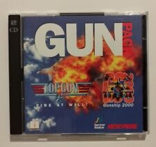 GUNPACK - Top Gun Fire at Will! + GUNSHIP2000 GS2000 PC Version Micro Prose