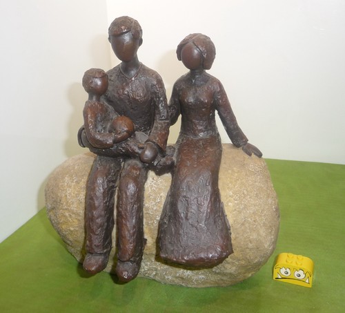 Deko familie mann frau - ,