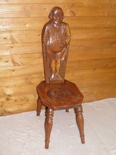 Antique spinning wheel chair - wheel,