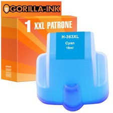1 Patrone XXL für HP 363 Cyan