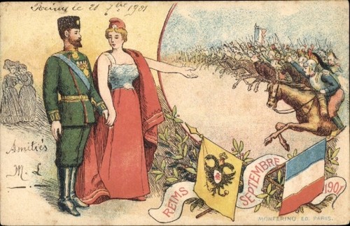 Künstler reims 1901 - reims, zar