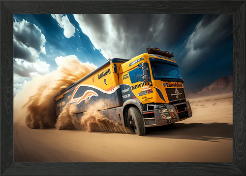 Dakar rallye lkw bewegung - rallye,